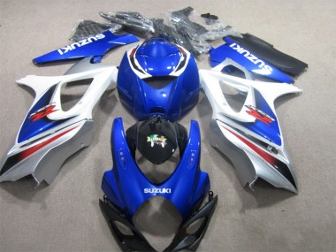 Carroçaria Suzuki GSXR 1000 K7 2007-2008 - Azul Branco