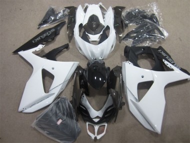 Carroçaria Suzuki GSXR 1000 K9 2009-2016 - Branco Preto