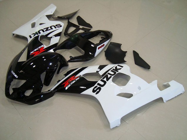 Carroçaria Suzuki GSXR 750 K4 2004-2005 - Preto Branco