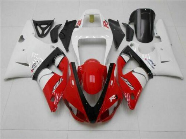 Carroçaria Yamaha R1 1998-1999 - Vermelho Branco Carroçaria Yamaha R1 1998-1999 - Vermelho Branco