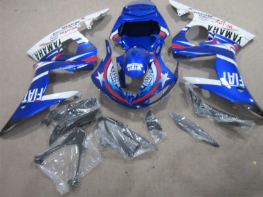 Carroçaria Yamaha R1 2002-2003 - Azul Branco Motul Fiat