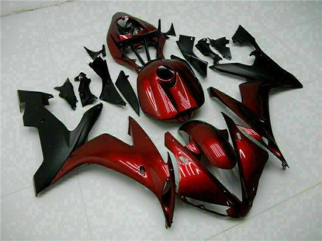 Carroçaria Yamaha R1 2004-2006 - Vermelho Preto Carroçaria Yamaha R1 2004-2006 - Vermelho Preto