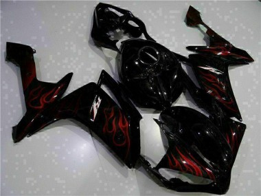 Carroçaria Yamaha R1 2007-2008 - Preto
