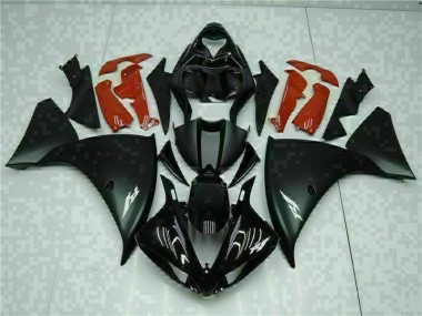 Carroçaria Yamaha R1 2009-2011 - Preto Vermelho