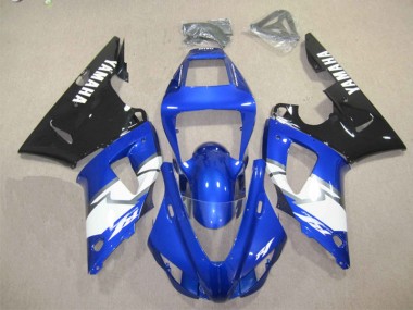 Carroçaria Yamaha R1 2012-2014 - Azul Preto Branco