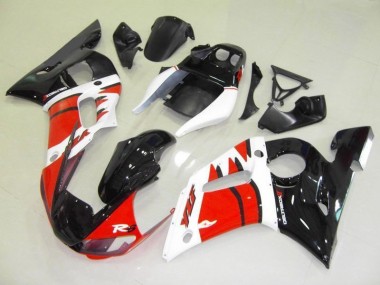 Carroçaria Yamaha R6 1998-2002 - Vermelho Branco Preto
