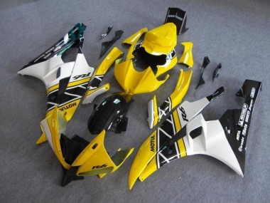 Carroçaria Yamaha R6 2006-2007 - Amarelo Preto