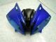 Carroçaria Yamaha R6 2006-2007 - Azul Preto Carroçaria Yamaha R6 2006-2007 - Azul Preto
