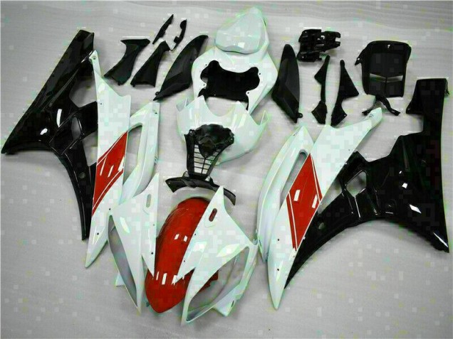 Carroçaria Yamaha R6 2006-2007 - Branco Carroçaria Yamaha R6 2006-2007 - Branco