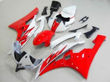 Carroçaria Yamaha R6 2006-2007 - Vermelho Branco