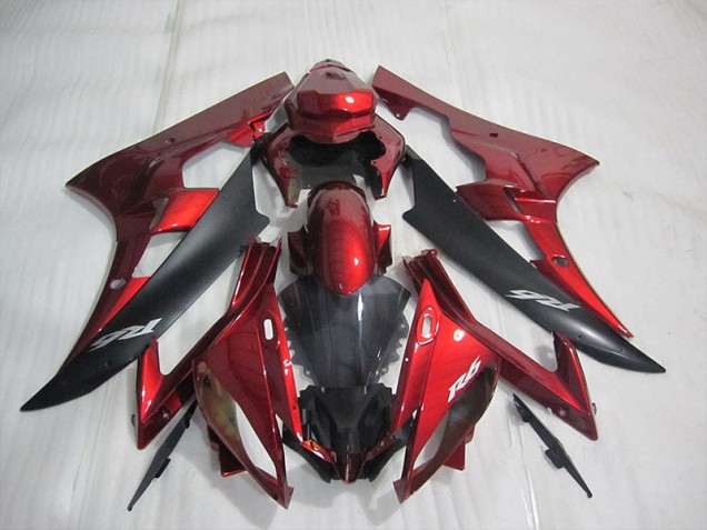 Carroçaria Yamaha R6 2006-2007 - Vermelho Carroçaria Yamaha R6 2006-2007 - Vermelho