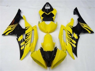 Carroçaria Yamaha R6 2008-2016 - Amarelo Preto