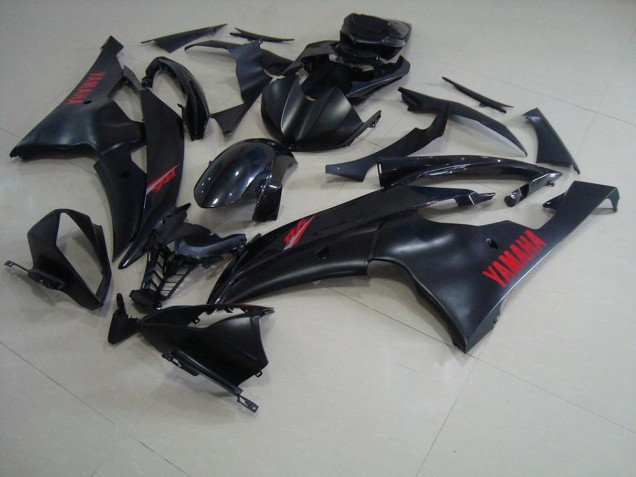 Carroçaria Yamaha R6 2008-2016 - Preto Fosco Carroçaria Yamaha R6 2008-2016 - Preto Fosco