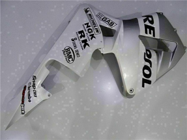 Injeção Kit Carenagem Honda CBR 600RR 2003-2004 - Branco Repsol Injeção Kit Carenagem Honda CBR 600RR 2003-2004 - Branco Repsol