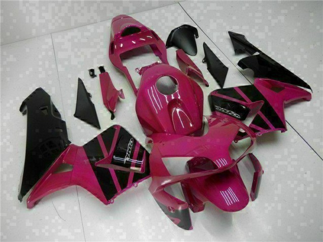 Injeção Kit Carenagem Honda CBR 600RR 2003-2004 - Roxo Injeção Kit Carenagem Honda CBR 600RR 2003-2004 - Roxo