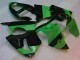 Injeção Kit Carenagem Kawasaki ZX6R 2000-2002 - Verde Preto Injeção Kit Carenagem Kawasaki ZX6R 2000-2002 - Verde Preto