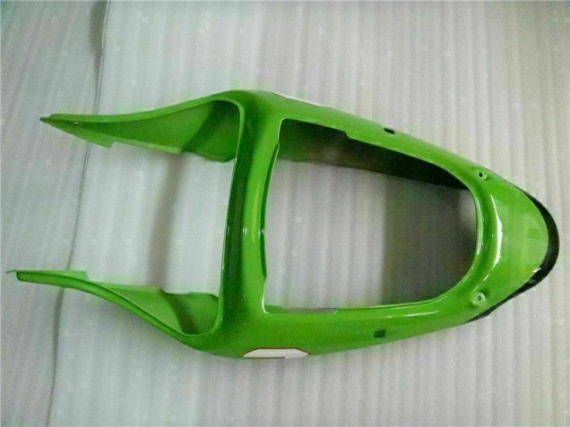 Injeção Kit Carenagem Kawasaki ZX6R 2000-2002 - Verde Preto Injeção Kit Carenagem Kawasaki ZX6R 2000-2002 - Verde Preto