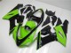 Injeção Kit Carenagem Kawasaki ZX6R 2005-2006 - Verde Preto Injeção Kit Carenagem Kawasaki ZX6R 2005-2006 - Verde Preto