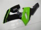 Injeção Kit Carenagem Kawasaki ZX6R 2005-2006 - Verde Preto Injeção Kit Carenagem Kawasaki ZX6R 2005-2006 - Verde Preto