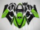 Injeção Kit Carenagem Kawasaki ZX6R 2005-2006 - Verde Preto Injeção Kit Carenagem Kawasaki ZX6R 2005-2006 - Verde Preto