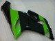 Injeção Kit Carenagem Kawasaki ZX6R 2005-2006 - Verde Preto Injeção Kit Carenagem Kawasaki ZX6R 2005-2006 - Verde Preto