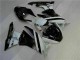 Injeção Kit Carenagem Kawasaki ZX6R 2009-2012 - Preto Branco 3M Touch4 Injeção Kit Carenagem Kawasaki ZX6R 2009-2012 - Preto Branco 3M Touch4