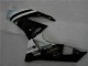 Injeção Kit Carenagem Kawasaki ZX6R 2009-2012 - Preto Branco 3M Touch4 Injeção Kit Carenagem Kawasaki ZX6R 2009-2012 - Preto Branco 3M Touch4