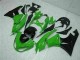 Injeção Kit Carenagem Kawasaki ZX6R 2009-2012 - Preto Verde