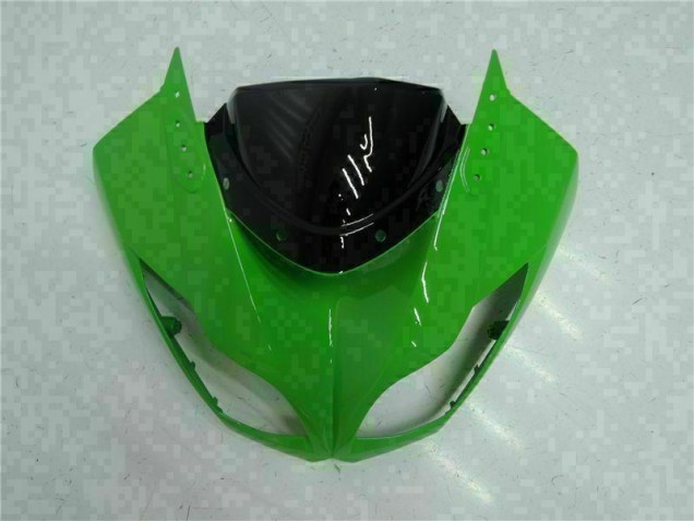 Injeção Kit Carenagem Kawasaki ZX6R 2009-2012 - Preto Verde