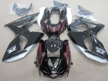 Injeção Kit Carenagem Suzuki GSXR 1000 K9 2009-2016 - Preto