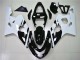 Injeção Kit Carenagem Suzuki GSXR 600 / 750 K4 2004-2005 - Branco Preto