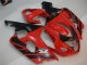 Injeção Kit Carenagem Suzuki GSXR 600 / 750 K4 2004-2005 - Vermelho Preto