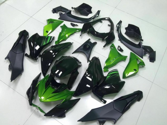 Injeção Kit Carenagem Yamaha R1 2000-2001 - Verde Preto Injeção Kit Carenagem Yamaha R1 2000-2001 - Verde Preto