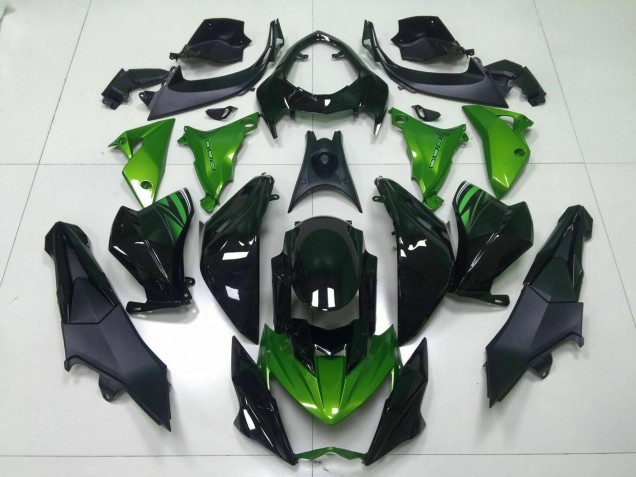 Injeção Kit Carenagem Yamaha R1 2000-2001 - Verde Preto Injeção Kit Carenagem Yamaha R1 2000-2001 - Verde Preto