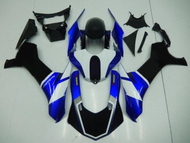 Injeção Kit Carenagem Yamaha R1 2015-2019 - Preto Azul
