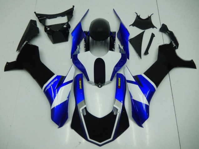 Injeção Kit Carenagem Yamaha R1 2015-2019 - Preto Azul Injeção Kit Carenagem Yamaha R1 2015-2019 - Preto Azul