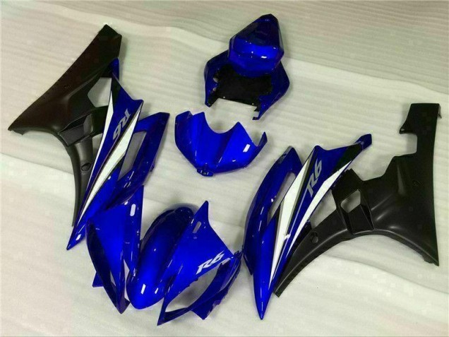 Injeção Kit Carenagem Yamaha R6 2006-2007 - Azul Injeção Kit Carenagem Yamaha R6 2006-2007 - Azul
