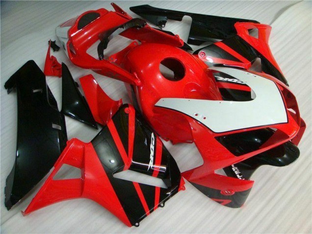 Injeção Kits Carenagem Honda CBR 600RR 2003-2004 - Vermelho Injeção Kits Carenagem Honda CBR 600RR 2003-2004 - Vermelho