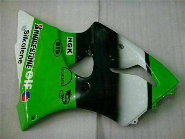 Injeção Kits Carenagem Kawasaki ZX6R 2000-2002 - Verde Preto Injeção Kits Carenagem Kawasaki ZX6R 2000-2002 - Verde Preto