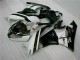 Injeção Kits Carenagem Kawasaki ZX6R 2009-2012 - Preto Branco 3M Touch4