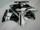 Injeção Kits Carenagem Kawasaki ZX6R 2009-2012 - Preto Branco 3M Touch4
