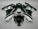 Injeção Kits Carenagem Kawasaki ZX6R 2009-2012 - Preto Branco 3M Touch4