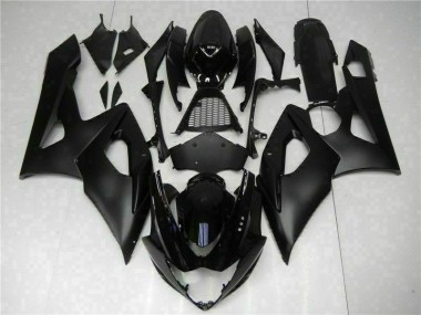 Injeção Kits Carenagem Suzuki GSXR 1000 K5 2005-2006 - Preto