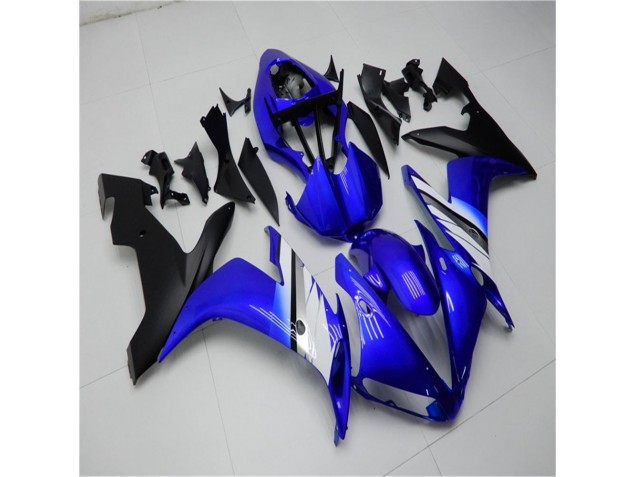 Injeção Kits Carenagem Yamaha R1 2004-2006 - Azul Branco Preto Injeção Kits Carenagem Yamaha R1 2004-2006 - Azul Branco Preto