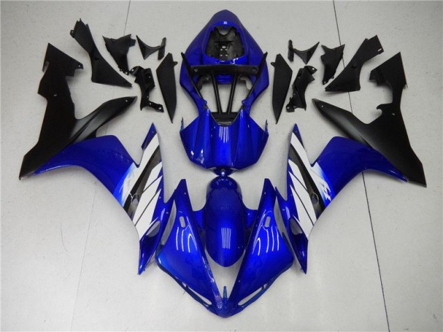 Injeção Kits Carenagem Yamaha R1 2004-2006 - Azul Branco Preto Injeção Kits Carenagem Yamaha R1 2004-2006 - Azul Branco Preto