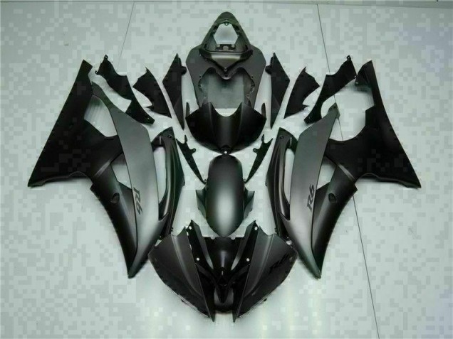 Injeção Kits Carenagem Yamaha R6 2008-2016 - Cinzento Preto Injeção Kits Carenagem Yamaha R6 2008-2016 - Cinzento Preto