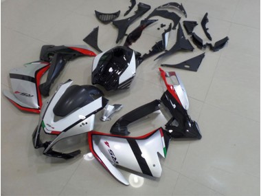 Kit Carenagem Aprilia RS4 50 125 2011-2018 - Preto Prata Vermelho