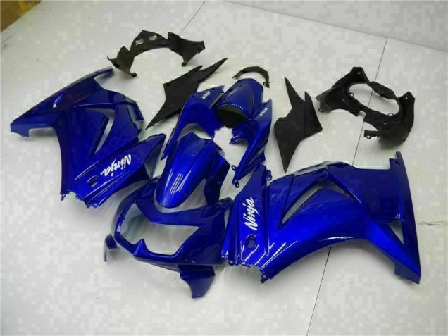 Kit Carenagem Kawasaki EX250 2008-2012 - Azul Preto Branco Ninja Kit Carenagem Kawasaki EX250 2008-2012 - Azul Preto Branco Ninja
