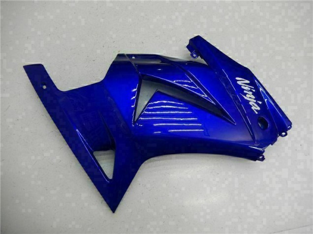 Kit Carenagem Kawasaki EX250 2008-2012 - Azul Preto Branco Ninja Kit Carenagem Kawasaki EX250 2008-2012 - Azul Preto Branco Ninja