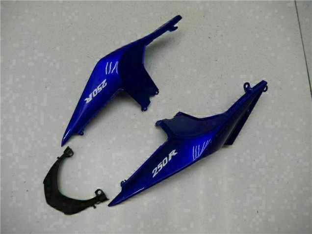 Kit Carenagem Kawasaki EX250 2008-2012 - Azul Preto Branco Ninja Kit Carenagem Kawasaki EX250 2008-2012 - Azul Preto Branco Ninja